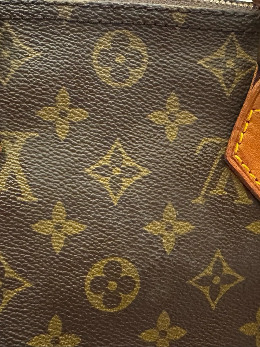 Authentic vintage Louis Vuitton Speedy 30 1988 lock and key